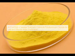 Al2Cln ((OH) 6-n مواد شیمیایی تصفیه فاضلاب کلرید پولیاالمینیوم برای تصفیه آب ایمن و موثر